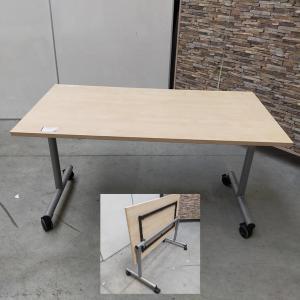 Steelcase flextafel / klaptafel - 140x75 cm, Huis en Inrichting, Tafelonderdelen, Ophalen of Verzenden