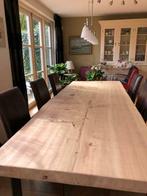 suarhouten boomstamtafel unieke showroom ruime keuze tafel, Huis en Inrichting, Tafels | Eettafels, Overige vormen, 200 cm of meer