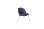 Eetkamerstoel - Nina - Blauw - Wit - Jörn, Huis en Inrichting, Stoelen, Verzenden, Nieuw