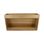 Teak Opbergrek Extra Large 46.4x10.5x24cm, Ophalen of Verzenden, Nieuw