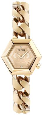 Philipp Plein PWWBA0323 The Hexagon Groumette horloge, Sieraden, Tassen en Uiterlijk, Horloges | Dames, Nieuw, Overige merken