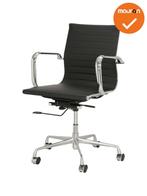 Design vergaderstoel Assemblee lage rug - NIEUW - Zwart- met, Zakelijke goederen, Kantoor en Winkelinrichting | Kantoormeubilair en Inrichting