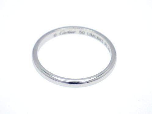 Cartier - Ring - 1895 Wedding band Ring Pt950 Platina, Sieraden, Tassen en Uiterlijk, Ringen