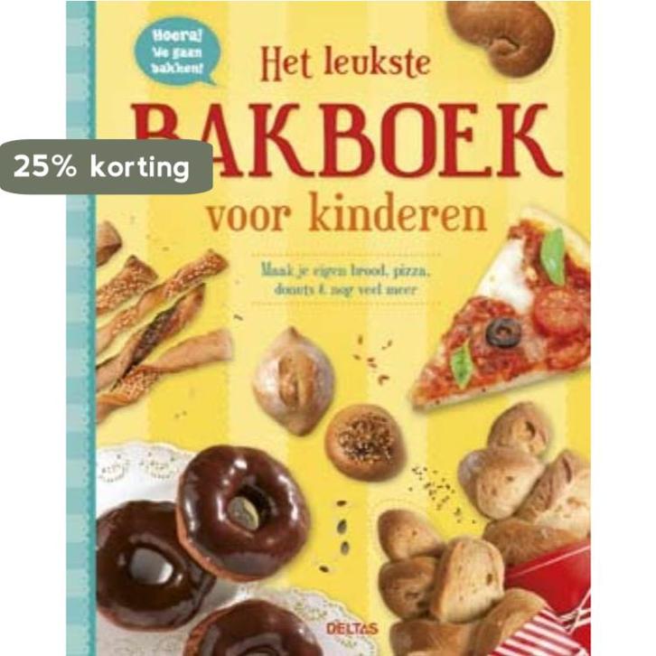 Het leukste bakboek voor kinderen 9789044743555, Boeken, Kinderboeken | Jeugd | 10 tot 12 jaar, Zo goed als nieuw, Verzenden