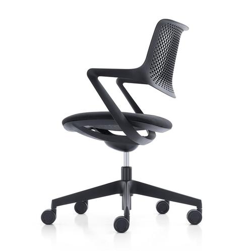 *WOONWINKEL* ProjectChair V14 Vergaderstoel Zwart Met Wielen, Huis en Inrichting, Bureaus, Nieuw, Verzenden