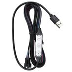 vidaXL Bedframe met LED kunstleer zwart 140x200 cm, Overige materialen, Verzenden, Zwart, 140 cm