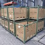 Gebruikte gitterbox 1200x830x1010 mm (lxbxh) groen