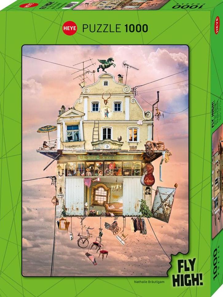 Treasure House Puzzel (1000 stukjes) | Heye - Puzzels, Hobby en Vrije tijd, Denksport en Puzzels, Nieuw, Verzenden