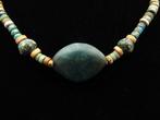 Oud-Egyptisch Kettingen van goud, glas en, Sieraden, Tassen en Uiterlijk