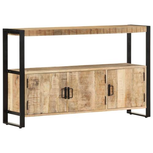 vidaXL Bijzetkast 120x30x75 cm massief mangohout, Huis en Inrichting, Kasten | Buffetkasten, 25 tot 50 cm, Nieuw, Overige houtsoorten