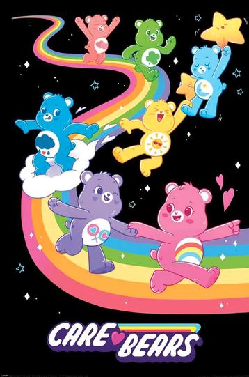 Poster Care Bears We Love Rainbows 61x91,5cm beschikbaar voor biedingen