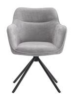 2dekans | Criks Design Preston Draaibare Eetkamerstoel -, Ophalen of Verzenden, Zo goed als nieuw, Zwart