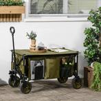 TRUUSK Strandwagen - Inklapbaar met 4 Wielen - Afneembare Ho, Verzenden, Nieuw
