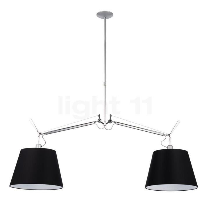 Artemide Tolomeo Sospensione Diffusore Black Edition, ø¸42, Huis en Inrichting, Lampen | Hanglampen, Nieuw, Verzenden