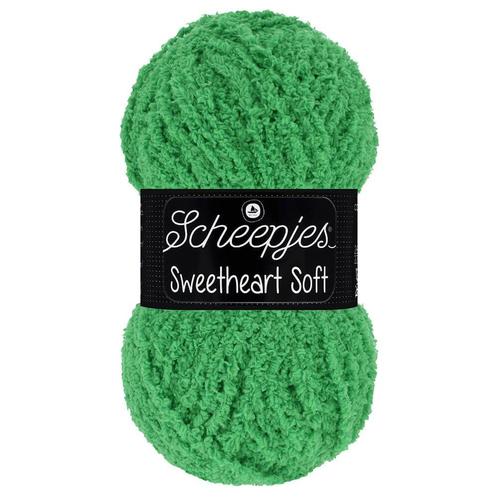 Scheepjes Sweetheart Soft - 23 groen - Polyester Garen, Hobby en Vrije tijd, Breien en Haken, Ophalen of Verzenden