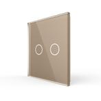 Livolo | Goud | 2 | Afstandsbediening | EC | Smart Home, Ophalen of Verzenden, Nieuw