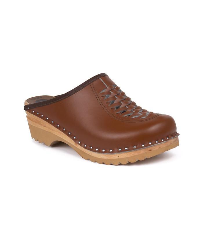 Troentorp lederen klomp bruin, Kleding | Heren, Schoenen, Nieuw, Ophalen of Verzenden