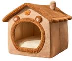 Opvouwbaar Kattenhuis met Kussen – Zacht Wasbaar Huisdierbed, Verzenden, Nieuw