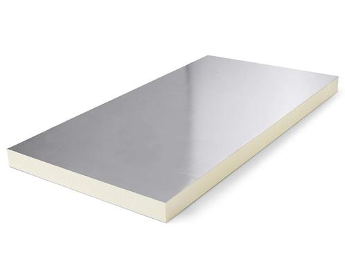 PIR 2-zijdig Aluminium 1200x600x81mm Rd:3.65 6pl/pak (=4,32, Doe-het-zelf en Verbouw, Isolatie en Afdichting, Ophalen of Verzenden