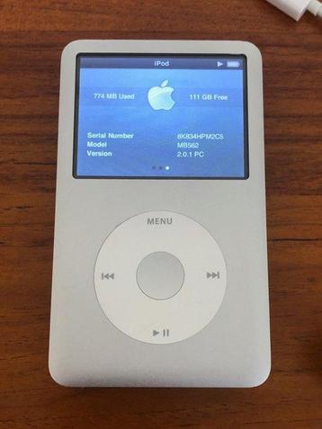 Apple - iPod Classic 7th gen 128 Gb Flash Memory iPod beschikbaar voor biedingen