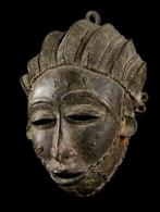 Bronzen masker - Baule - Ivoorkust (Zonder Minimumprijs), Antiek en Kunst