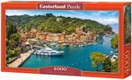 View of Portofino Puzzel (4000 stukjes) | Castorland -, Hobby en Vrije tijd, Denksport en Puzzels, Nieuw, Verzenden