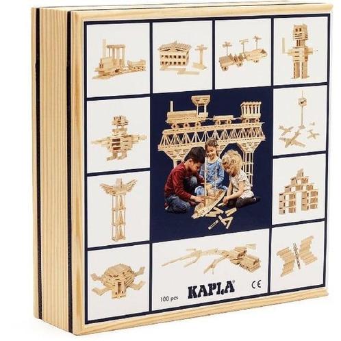 KAPLA - KAPLA Kleur - Constructiespeelgoed - 100 Plankjes, Doe-het-zelf en Verbouw, Overige Doe-het-zelf en Verbouw, Zo goed als nieuw