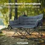 2dekans | TRVLMORE Campingstoel - 2 Personen - Opvouwbaar -, Caravans en Kamperen, Ophalen of Verzenden, Zo goed als nieuw