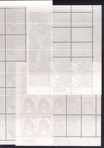 België 2009 - 3 bijzondere en waardevolle velletjes van 10, Gestempeld