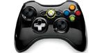 Microsoft Xbox 360 Controller - Chrome Black / Zwart, Zo goed als nieuw, Verzenden