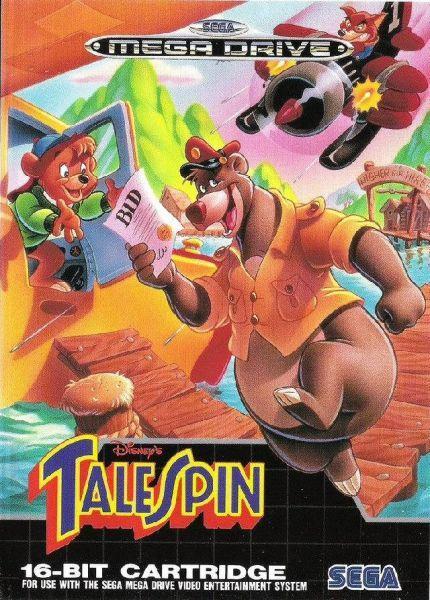 Disneys TaleSpin-Excl. Handleiding (Sega Mega Drive), Spelcomputers en Games, Games | Sega, Zo goed als nieuw, Ophalen of Verzenden