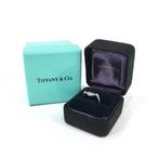 Tiffany & Co. - Ring - Bean Diamond Ring Platina, Pt950, Sieraden, Tassen en Uiterlijk, Ringen, Nieuw