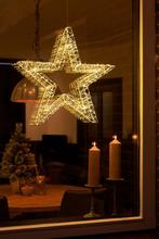 2dekans | Luca Lighting Ster Hangend met Warm Witte LED, Diversen, Kerst, Ophalen of Verzenden, Zo goed als nieuw