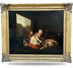 Scuola fiamminga (XIX) - Scena contadina