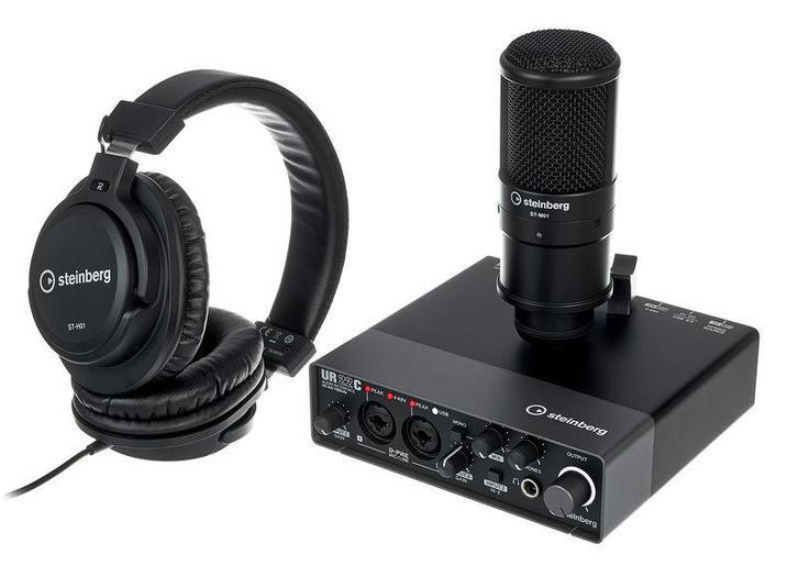 Steinberg UR22C Recording Pack – speciale aanbieding, Computers en Software, Geluidskaarten, Nieuw, Ophalen of Verzenden