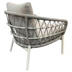 Arezzo Pasadena low dining tuinset 140xH69 cm 5 delig sand, Tuin en Terras, Ophalen of Verzenden, Nieuw