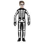 Skelet Halloween Kostuum Kind Wit Zwart, Hobby en Vrije tijd, Feestartikelen, Nieuw, Verzenden