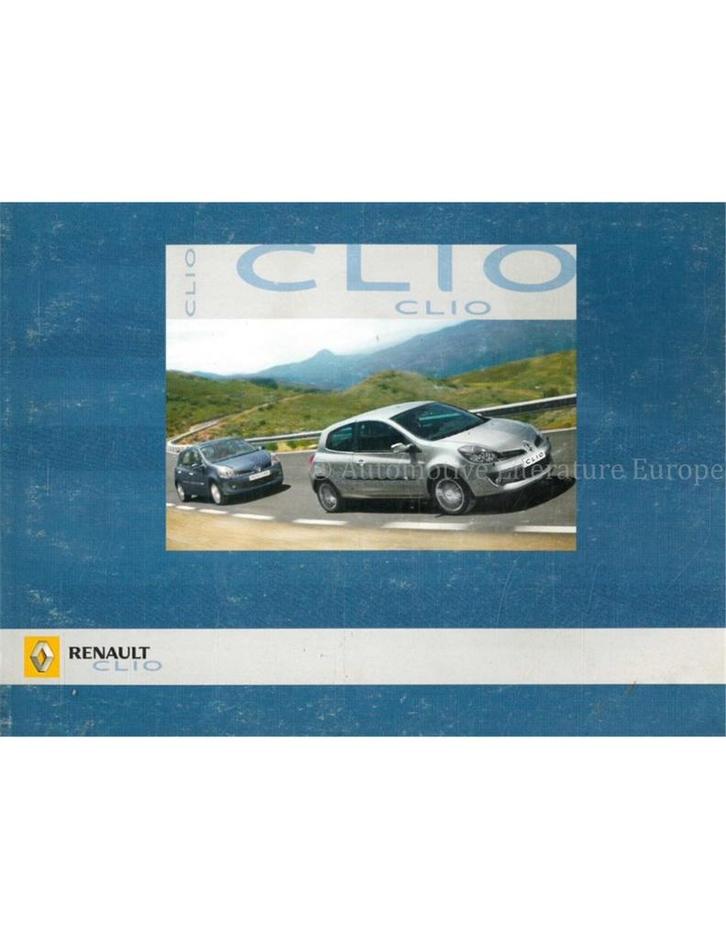 2006 RENAULT CLIO INSTRUCTIEBOEKJE NEDERLANDS, Auto diversen, Handleidingen en Instructieboekjes
