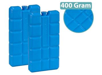 2 HI Koelelementen - 400 gram - 16 x 9 x 3,2 cm beschikbaar voor biedingen