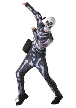 Skull trooper Fortnite kostuum teens OP=OP