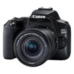 Canon EOS 250D Zwart + 18-55mm IS STM, Audio, Tv en Foto, Fotocamera's Digitaal, Nieuw, Spiegelreflex, Canon, Ophalen of Verzenden