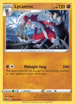 Lycanroc 74/159 Crown Zenith, Hobby en Vrije tijd, Verzamelkaartspellen | Pokémon, Losse kaart, Nieuw, Foil, Ophalen of Verzenden