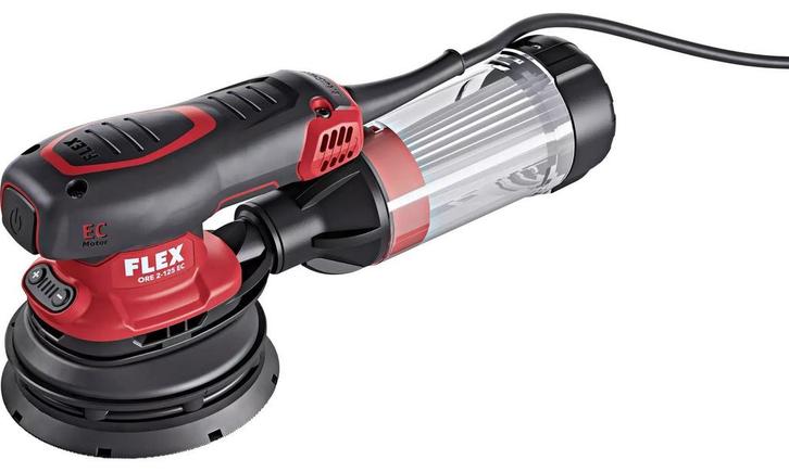 FLEX ORE 2-125 EC Compacte excentrische schuurmachine met to, Doe-het-zelf en Verbouw, Schildersmaterialen, Nieuw, Ophalen of Verzenden