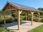Veiling - Klassieke zadeldak overkapping  550x410x340 cm, Tuin en Terras, Nieuw