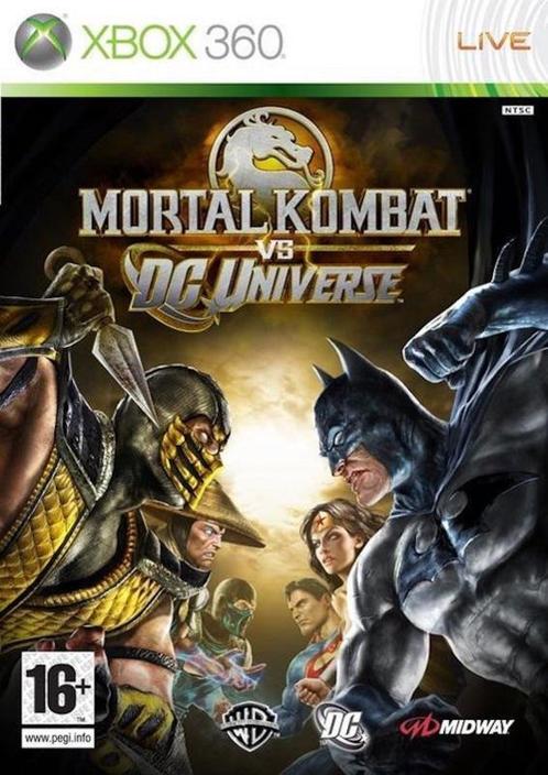 Mortal Kombat vs DC Universe (Xbox 360 Games) (Xbox 360), Spelcomputers en Games, Games | Xbox 360, Zo goed als nieuw, Ophalen of Verzenden