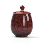 Urn | natuursteen | afmetingen 11 x 7 cm o.a: Rood, Verzenden, Nieuw