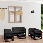 vidaXL 7-delige Loungeset met kussens massief grenenhout, Tuin en Terras, Tuinsets en Loungesets, Verzenden, Nieuw, Loungeset