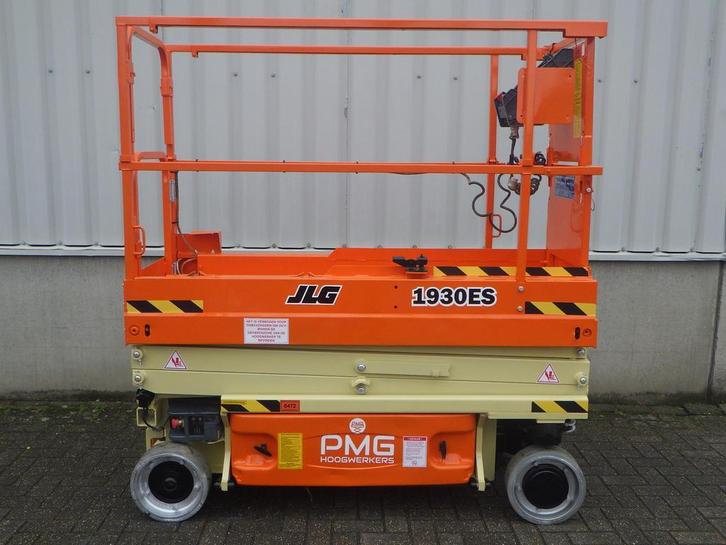 JLG 1930ES schaarhoogwerker , 2015 , 7,72m hoogte nw accus, Zakelijke goederen, Machines en Bouw | Liften, Steigers en Ladders