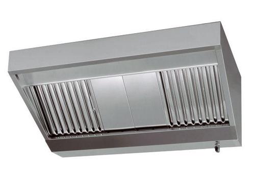 RVS Afzuiginstallatie met Afzuigmotor | 120x110x45cm, Zakelijke goederen, Horeca | Meubilair en Inrichting, Verzenden
