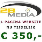 1 pagina website voor je bedrijf, Webdesign